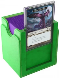 7. Gamegenic: Squire PLUS 100+ XL - Pudełko na Karty - Green